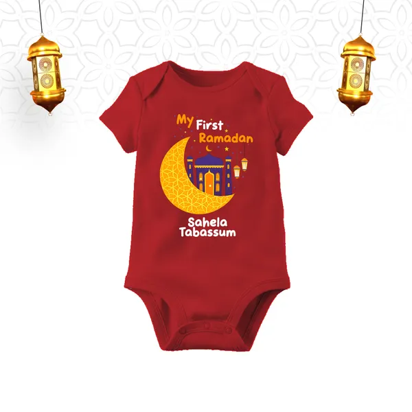 Red_Cotton_My_First_Ramadan_Printed_Onesie_For_Baby