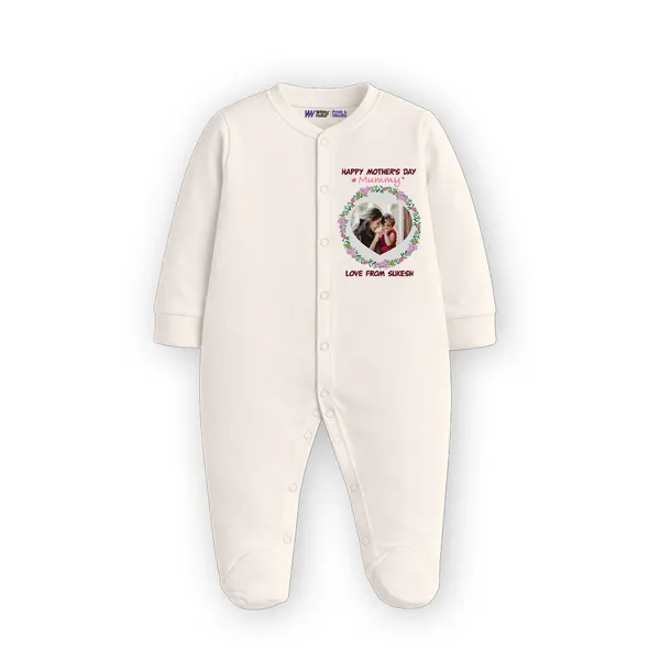 Cream_Cotton_Full_Sleeves_Baby_Romper_With_Custom_Photo_Print