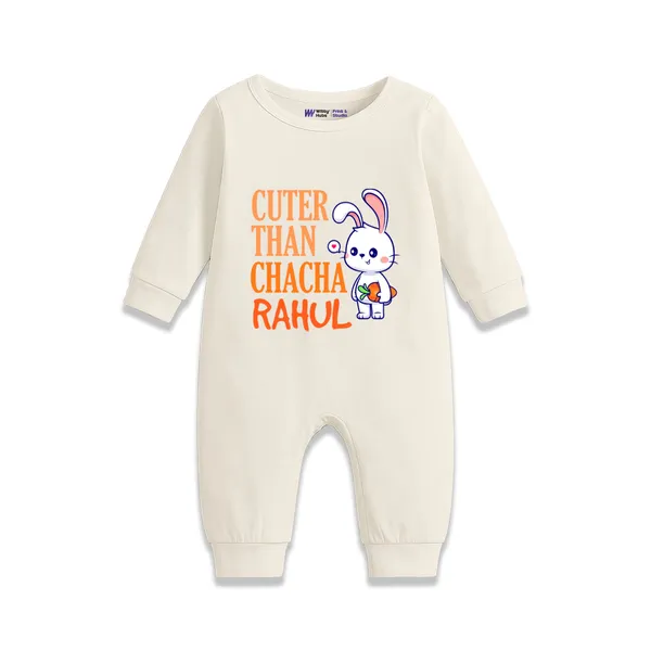 Cream_Bunny_Print_Full_Sleeve_Romper_For_Baby