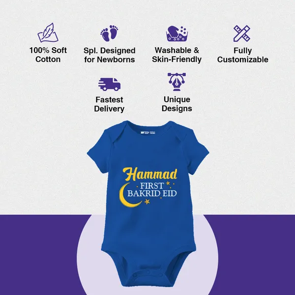 Blue_Customized_First_Bakrid_Eid_Baby_Romper_With_Name