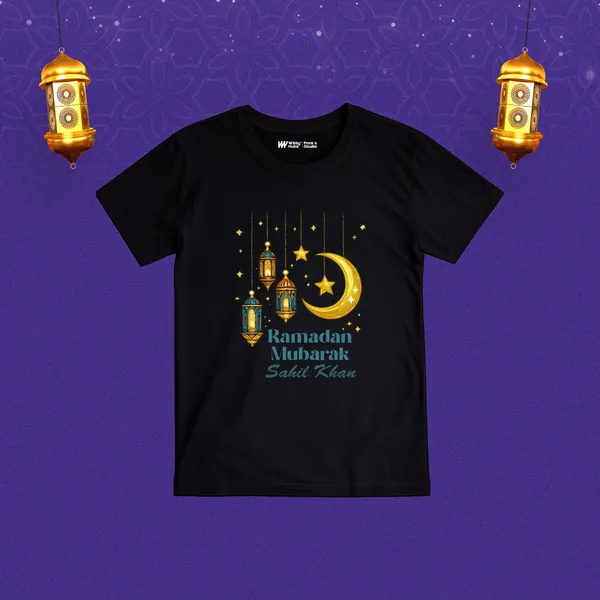 Black_Cotton_Ramadan_Mubarak_Printed_T-Shirt_For_Kids