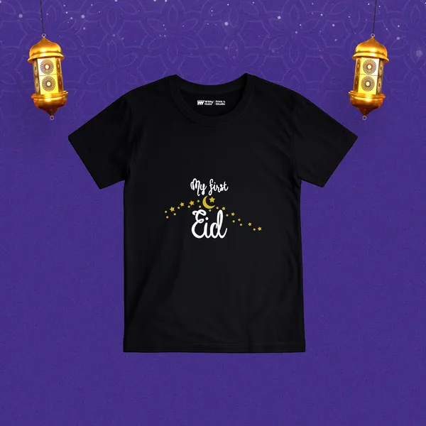 Black_Cotton_My_First_Eid_Print_T-Shirt_For_Kids