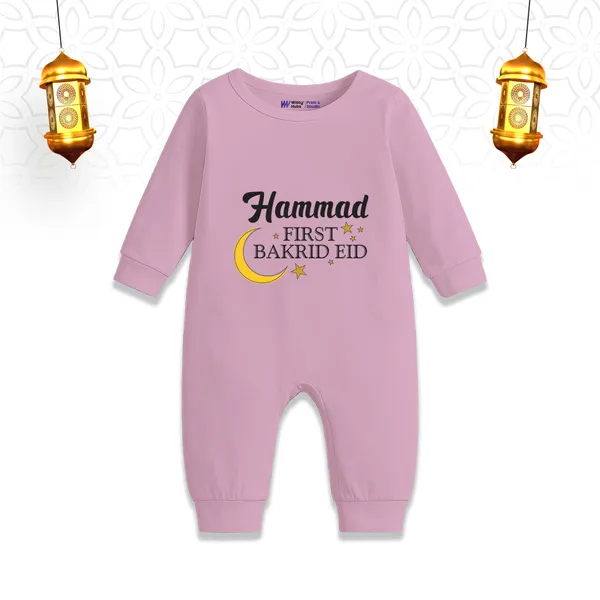 Pink_Cotton_First_Bakrid_Eid_Romper_For_Baby