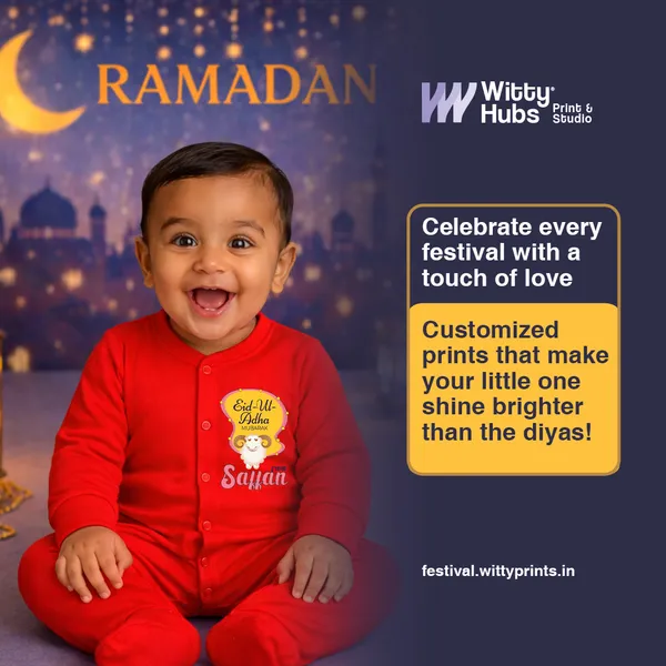 Red_Personalized_Eid-Ul-Adha_Mubarak_Baby_Romper_Set