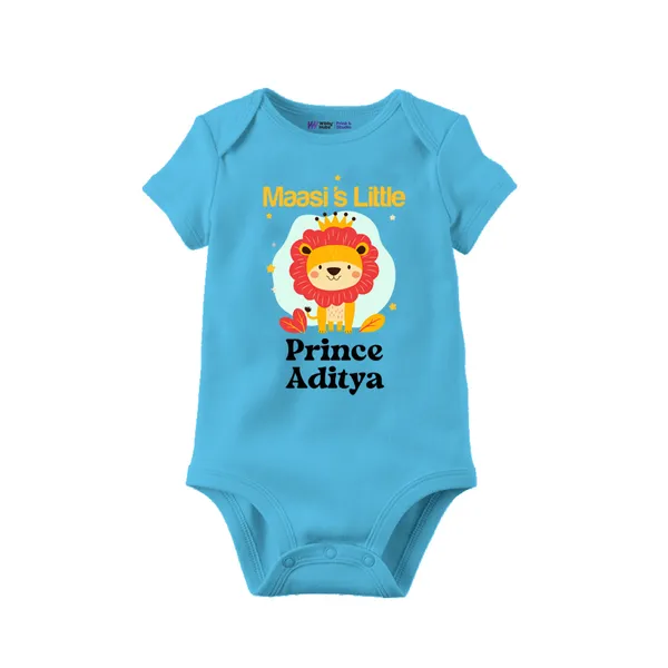 Blue_Personalized_Prince_Aditya_Lion_Print_Cotton_Baby_Onesie