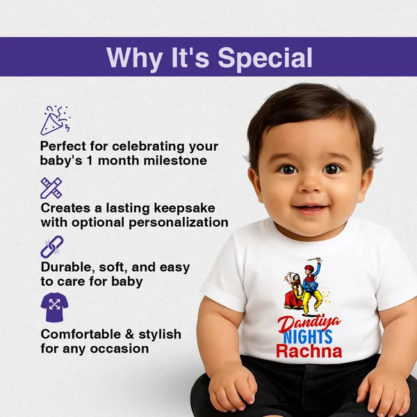 Dandiya_Nights_Rachna_Personalized_White_T-Shirt_For_Kids