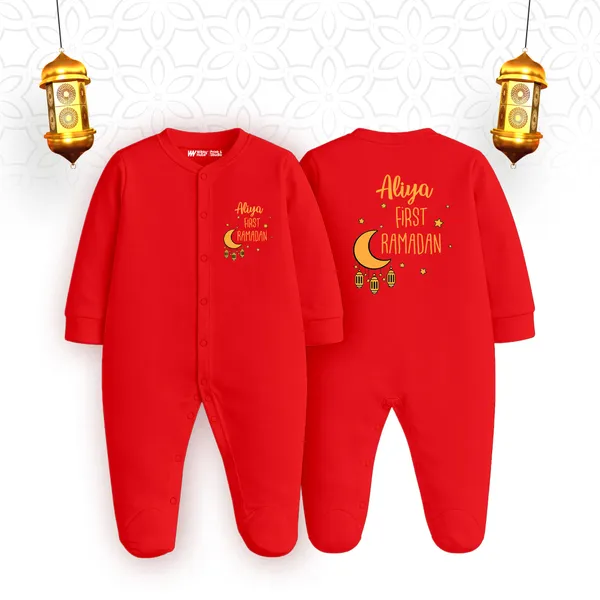 Red_Ramadan_Personalized_Full_Sleeve_Romper_For_Baby