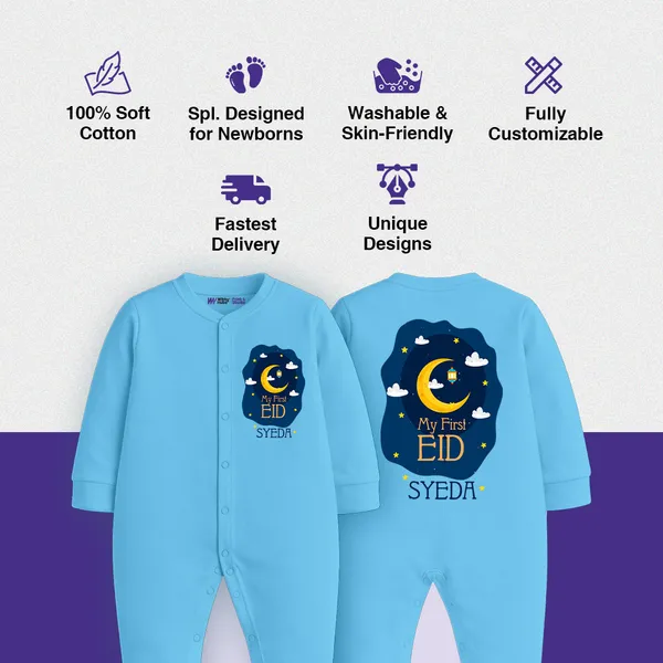 Sky_Blue_My_First_Eid_Personalized_Romper_For_Baby