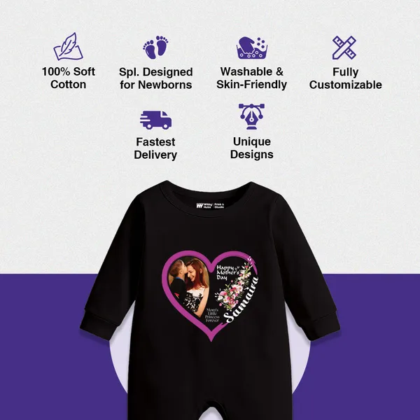 Black_Cotton_Heart_Photo_Print_Romper_For_Baby