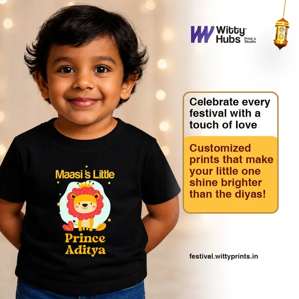 Black_Cotton_Customized_Prince_Print_T-Shirt_For_Kids