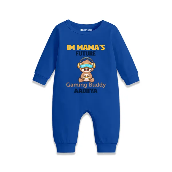 Royal_Blue_Cotton_Romper_For_Baby_Boys_With_Gaming_Buddy_Print
