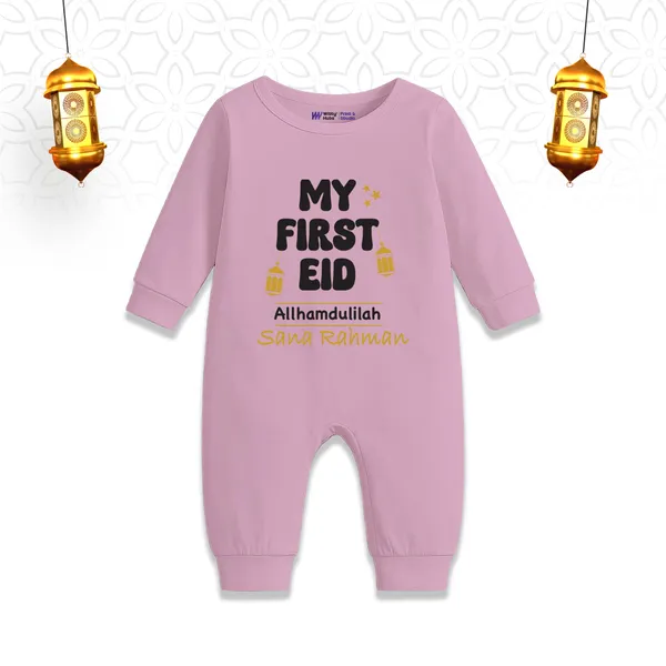 Pink_Cotton_My_First_Eid_Printed_Romper_For_Baby