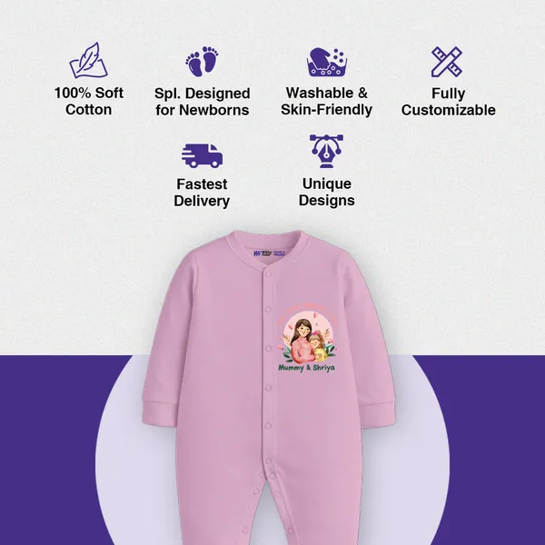 Pink_Cotton_Customizable_Romper_For_Newborns