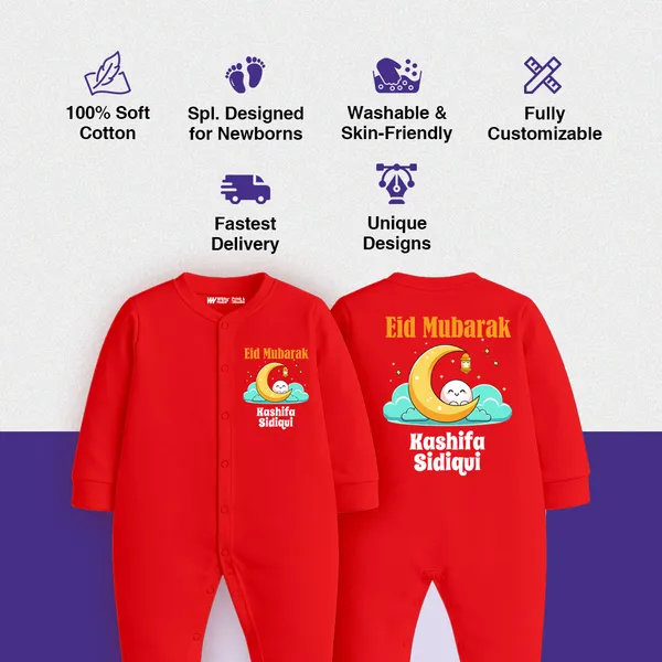 Red_Ramadan_Eid_Mubarak_Personalized_Romper_For_Baby