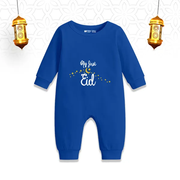 Blue_Cotton_My_First_Eid_Printed_Romper_For_Baby