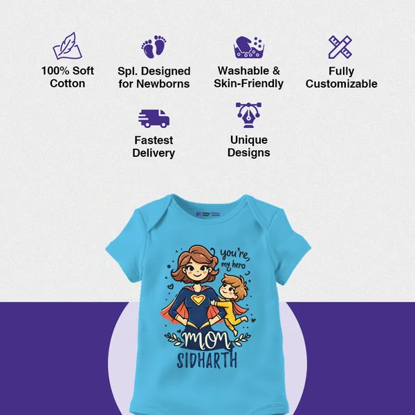Light_Blue_Superhero_Mom_Customizable_Baby_Romper