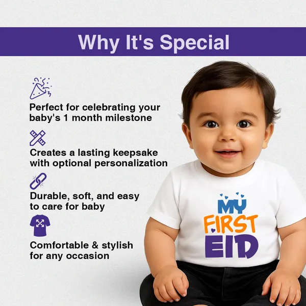 My_First_Eid_White_Cotton_Printed_T-Shirt_For_Kids