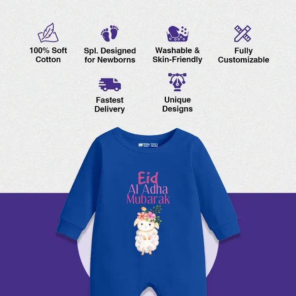 Blue_Cotton_Eid_Al_Adha_Mubarak_Romper_For_Newborns