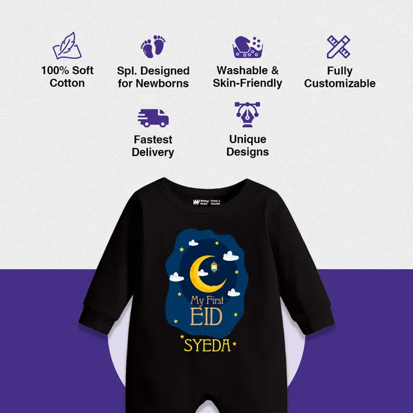Black_Cotton_My_First_Eid_Crescent_Moon_Print_Full_Sleeve_Romper_For_Baby