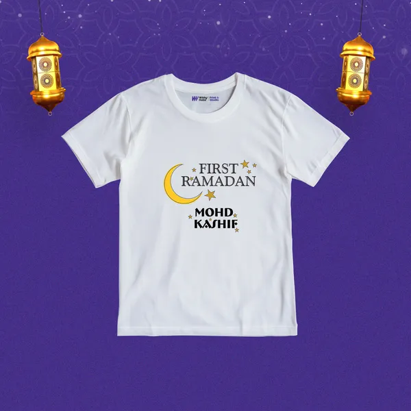 White_Cotton_First_Ramadan_Customized_T-Shirt_For_Baby