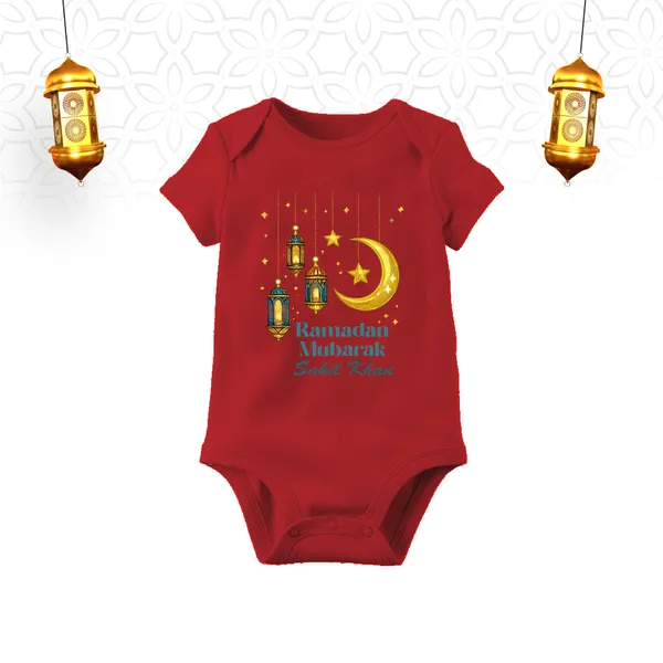 Red_Cotton_Ramadan_Mubarak_Graphic_Print_Baby_Romper