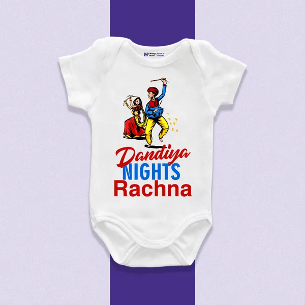 White_Cotton_Dandiya_Nights_Rachna_Printed_Onesie_For_Babies