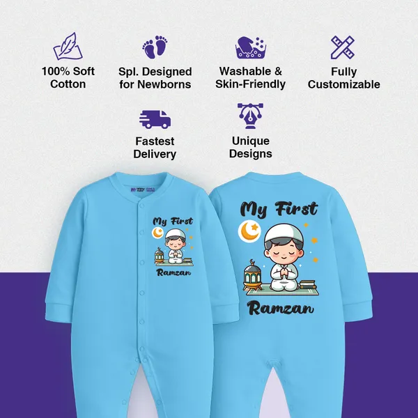 Sky_Blue_Cotton_My_First_Ramzan_Romper_For_Baby