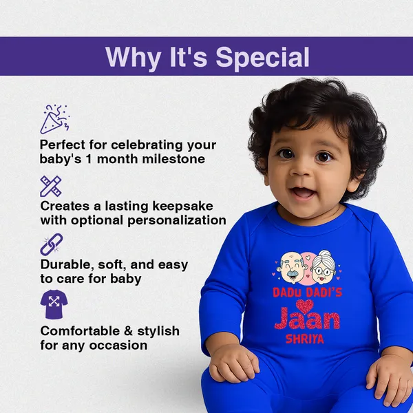 Blue_Cotton_Dada_Dadi'S_Jaan_Printed_Full_Sleeve_Romper_For_Baby