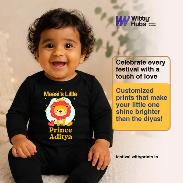 Black_Cotton_Maasi'S_Little_Prince_Personalized_Full_Sleeve_Romper_For_Baby_Boys