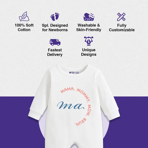 White_Cotton_Mama_Print_Romper_For_Baby