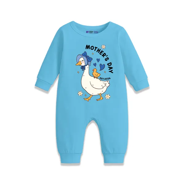 Blue_Cotton_Mother'S_Day_Printed_Full_Sleeve_Romper_For_Baby