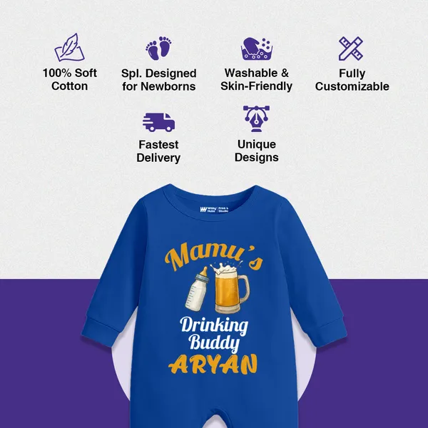 Blue_Cotton_Mamu'S_Drinking_Buddy_Personalized_Romper_For_Baby