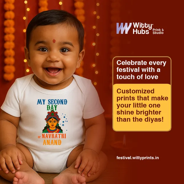 White_Cotton_Navratri_Anand_Printed_Onesie_For_Newborns