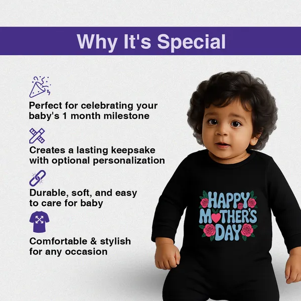 Black_Cotton_Happy_Mother'S_Day_Full_Sleeve_Romper_For_Babies