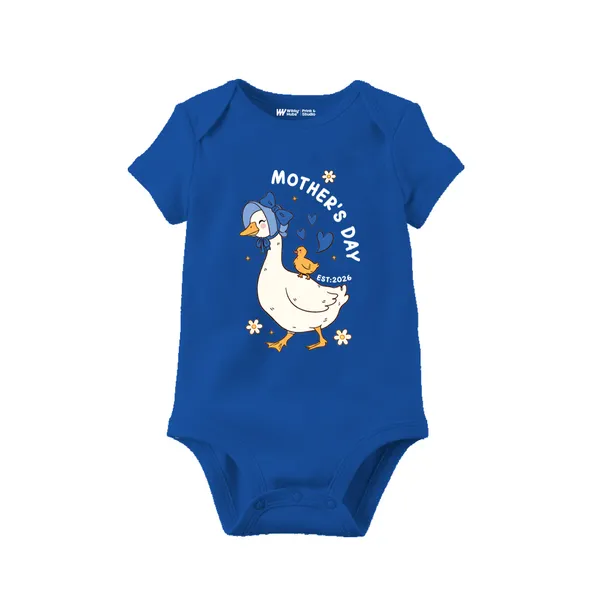 Blue_Cotton_Mother'S_Day_Printed_Bodysuit_For_Newborns