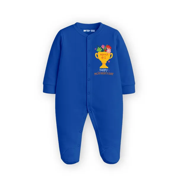 Blue_Cotton_Happy_Mother'S_Day_Full_Sleeve_Romper_For_Baby