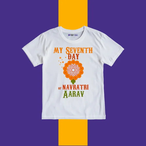 White_Cotton_Navratri_Festival_Personalized_T-Shirt_For_Baby_Boys