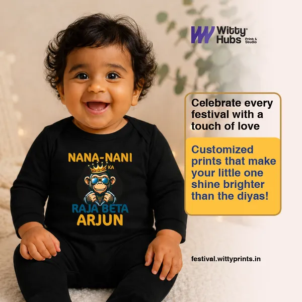 Black_Cotton_Personalized_Long_Sleeve_Romper_For_Baby
