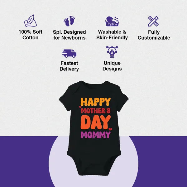 Black_Cotton_Happy_Mother'S_Day_Printed_Bodysuit_For_Baby