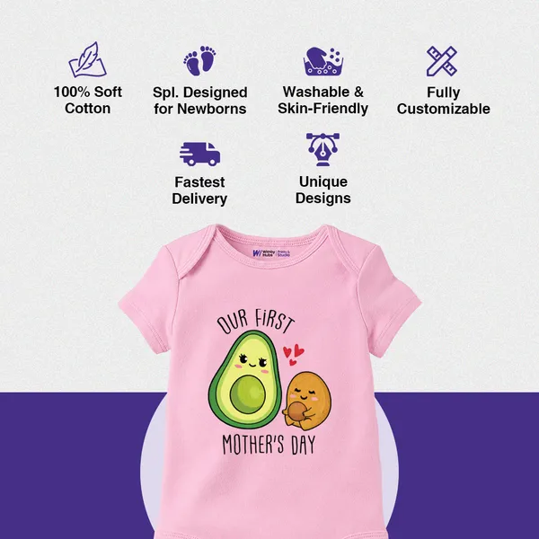 Pink_Cotton_Our_First_Mother'S_Day_Graphic_Bodysuit_For_Baby