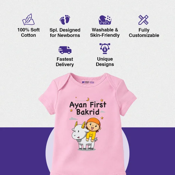 Pink_Cotton_First_Bakrid_Customized_Print_Onesie_For_Baby