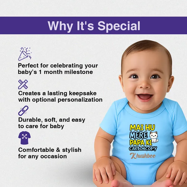 Blue_Customized_Print_Cotton_Onesie_For_Baby