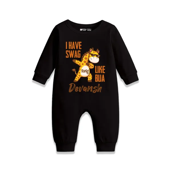 Black_Full_Sleeve_Romper_With_Swag_Like_Bua_Print_For_Baby