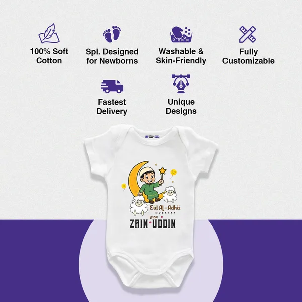 White_Cotton_Eid_Al-Adha_Printed_Baby_Romper