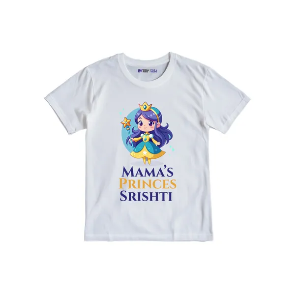 Personalized_Baby_T-Shirt_With_Mama'S_Princess_Print