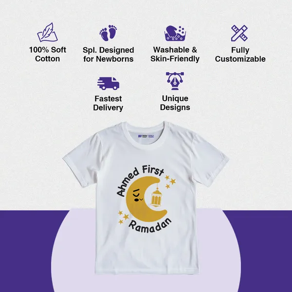 Ahmed_First_Ramadan_Crescent_Moon_Print_T-Shirt_For_Baby