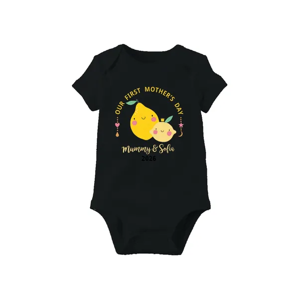 Black_Cotton_First_Mother'S_Day_Printed_Baby_Romper