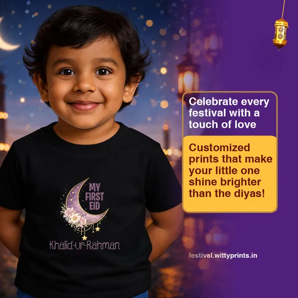 Personalized_My_First_Eid_Black_Cotton_T-Shirt_For_Baby