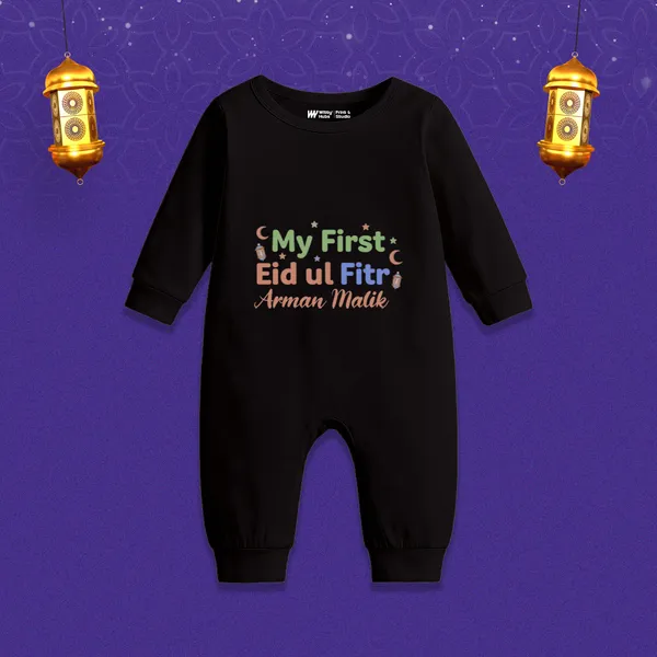 Black_Cotton_My_First_Eid_Ul_Fitr_Personalized_Baby_Romper