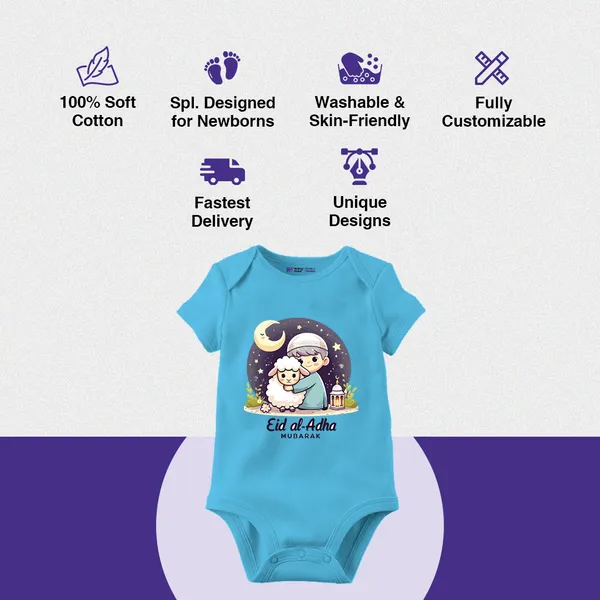 Blue_Eid_Al-Adha_Mubarak_Printed_Cotton_Romper_For_Baby